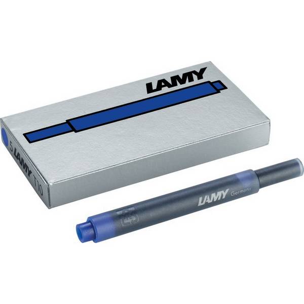 Lamy T10, Blau, Blau, Füllfederhalter, Box, 5 Stück(e)
