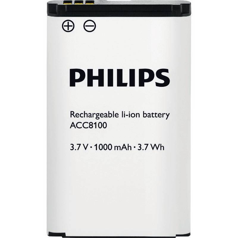 PHILIPS Ersatz-Akku ACC8100-0