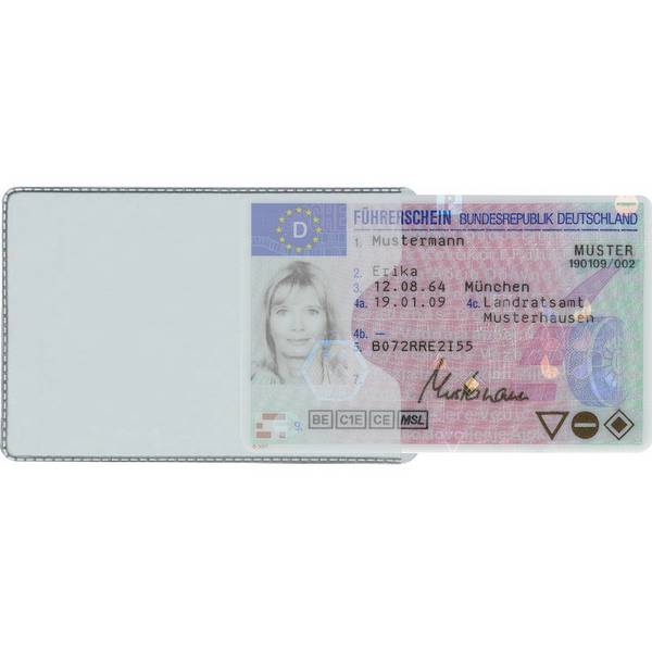 HERMA Schutzhülle 5013, B x H innen: 87 x 58 mm