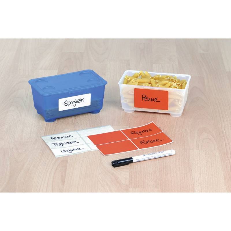 HERMA Vielzwecketiketten, 13 x 40 mm, Papier matt, Handbeschriftung, 896 St., rot-2