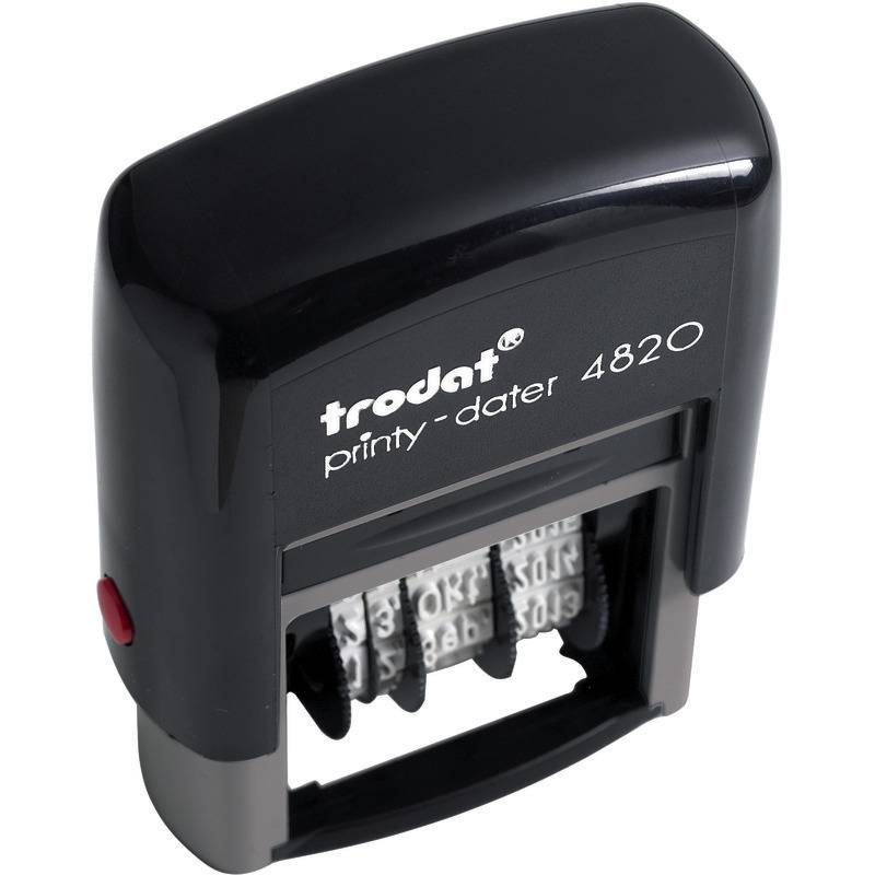 Trodat Selbstfärbender Datumsstempel Printy-dater 4820-1