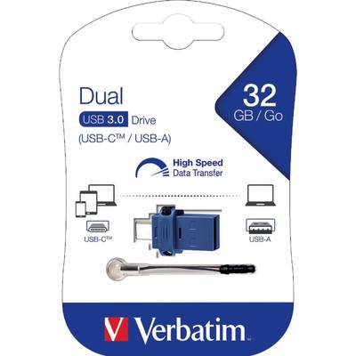 Verbatim USB-Stick 3.0, 32GB, Typ A/C, Dual Drive