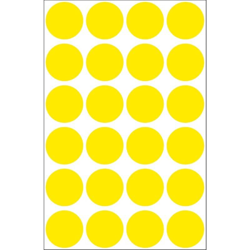 Markierungspunkt 18mm gelb 96 St./Pack. - Artikel: 129004610-1