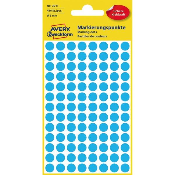 Markierungspunkt 8mm blau 416 St./Pack. - Artikel: 129006650