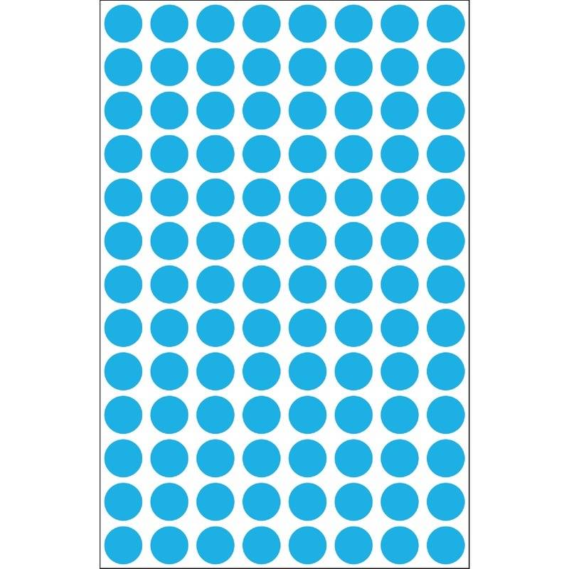 Markierungspunkt 8mm blau 416 St./Pack. - Artikel: 129006650-1