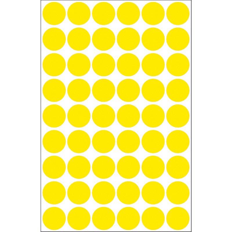 Markierungspunkt 12mm gelb 270 St./Pack. - Artikel: 129002410-1