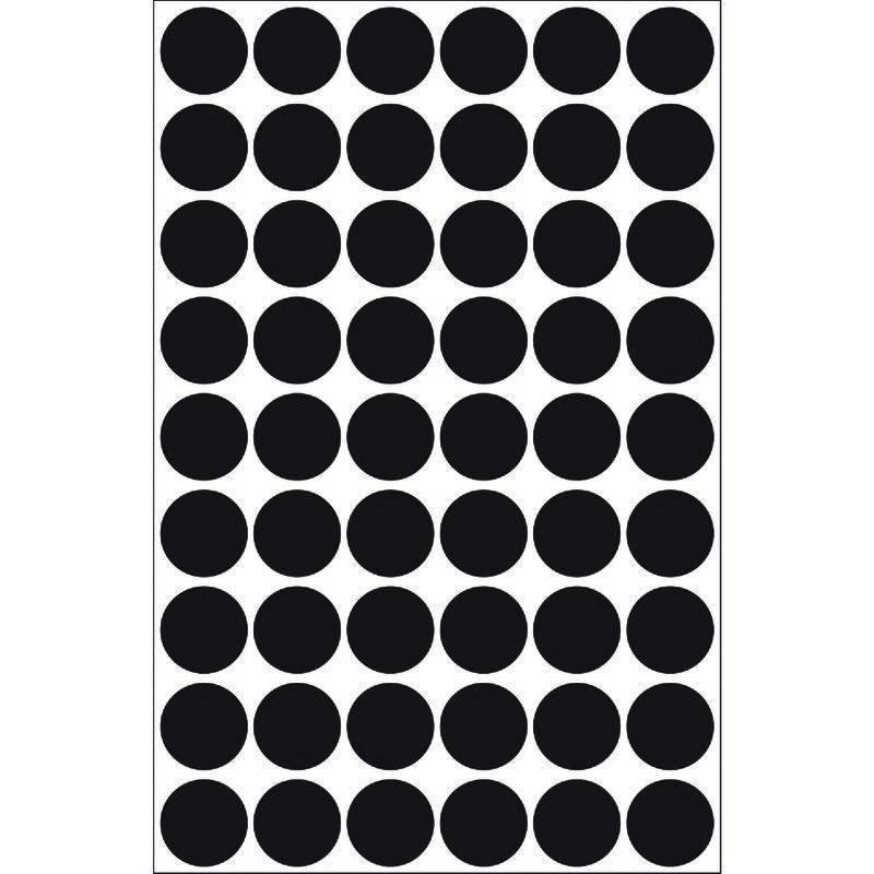Markierungspunkt 12mm schwarz 270 St./Pack. - Artikel: 129002490-1