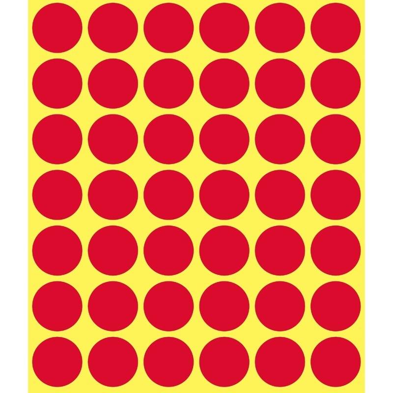 Markierungspunkt 18mm rot 1.056 St./Pack. - Artikel: 129047130-1