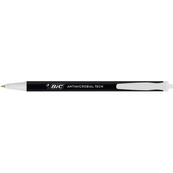 BIC Antibakterieller Druckkugelschreiber BGARD, Packung: 20 Stück, schwarz