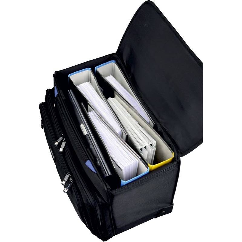 Business-Trolley Pioneer 38x47x27cm Polyester schwarz-1