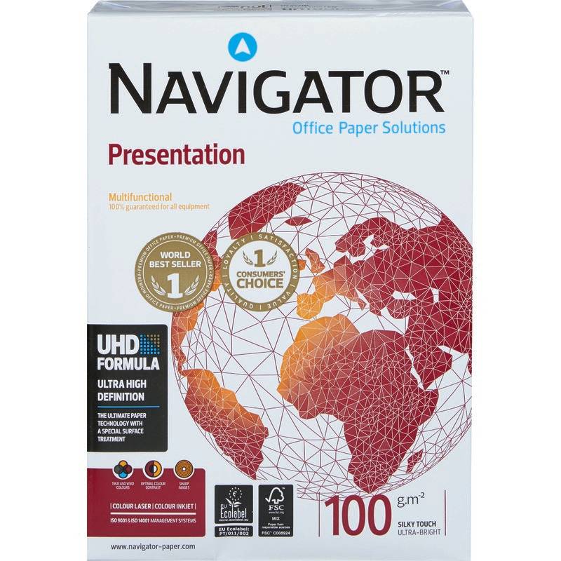 NAVIGATOR Kopierpapier Presentation, DIN A4, 100 g/m²-0