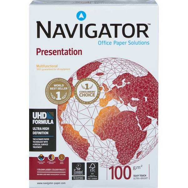 NAVIGATOR Kopierpapier Presentation, DIN A4, 100 g/m²