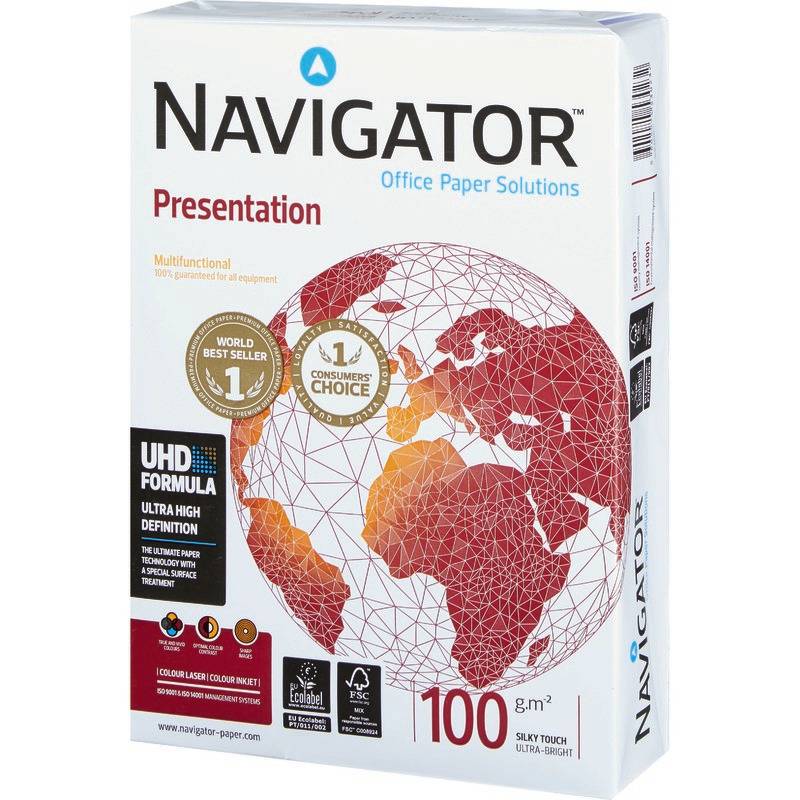NAVIGATOR Kopierpapier Presentation, DIN A4, 100 g/m²-1