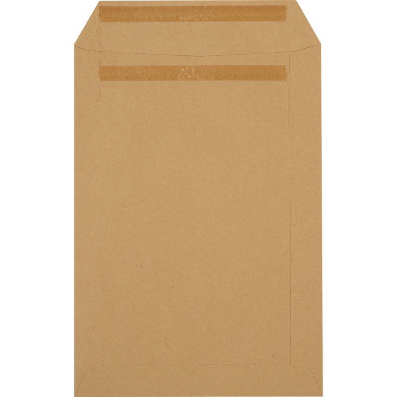 Versandtasche DIN C5, selbstklebend, braun, 90 g/m², 10 Stück-1