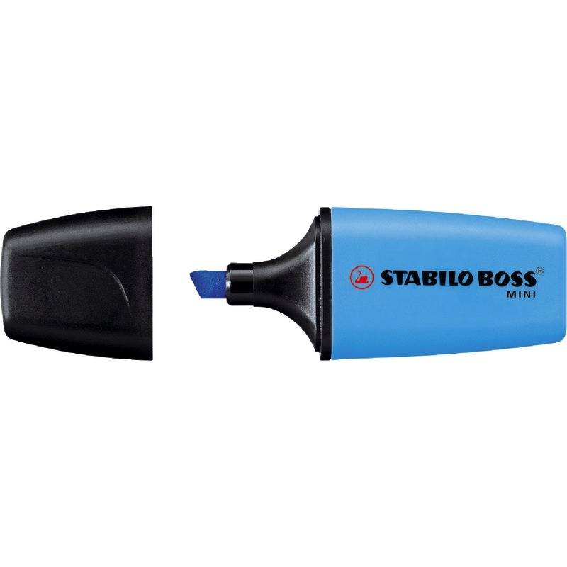STABILO BOSS MINI 3er Etui, gelb, blau, pink-2