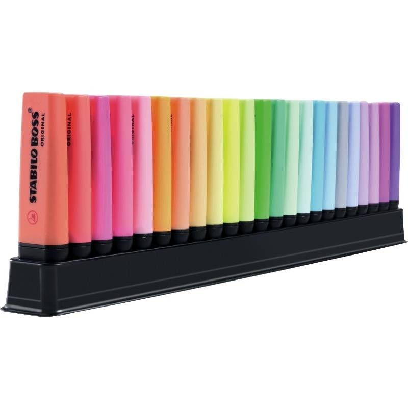 Textmarker Boss Original Tischset VE=23 Stifte-1
