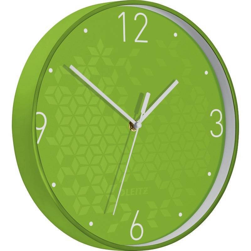 Wanduhr Wow Kunststoff 29cm grün-0