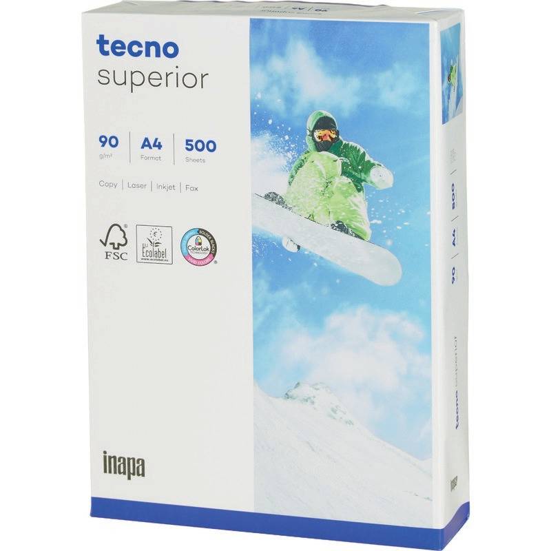 tecno Multifunktionspapier superior, A4, 90 g/qm (8015015)-1