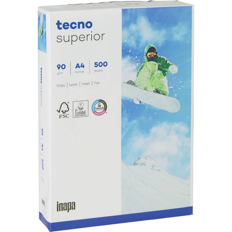tecno Multifunktionspapier superior, A4, 90 g/qm (8015015)-2