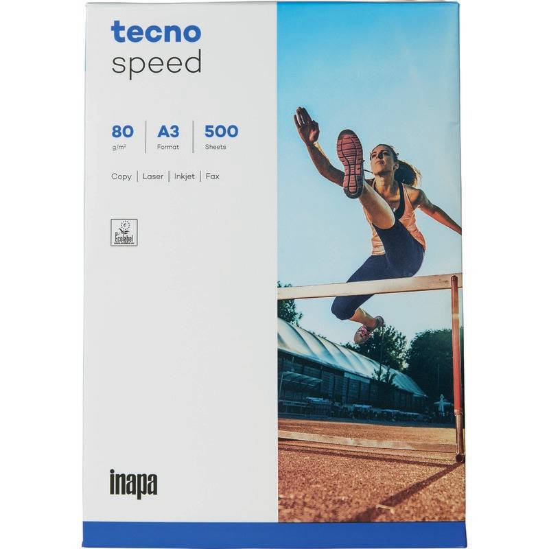 Kopierpapier tecno® speed, DIN A3, 80 g/m², Pack: 500 Blatt-0