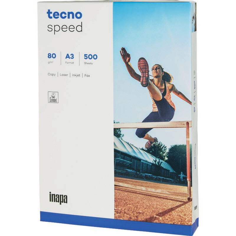 Kopierpapier tecno® speed, DIN A3, 80 g/m², Pack: 500 Blatt-1