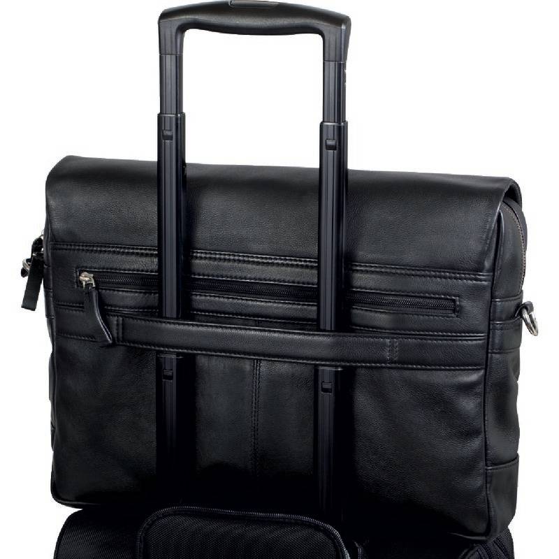 ALASSIO Schultertasche ORO, Leder, schwarz-1