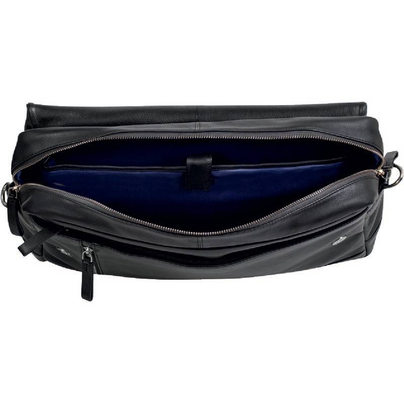 ALASSIO Schultertasche ORO, Leder, schwarz-2