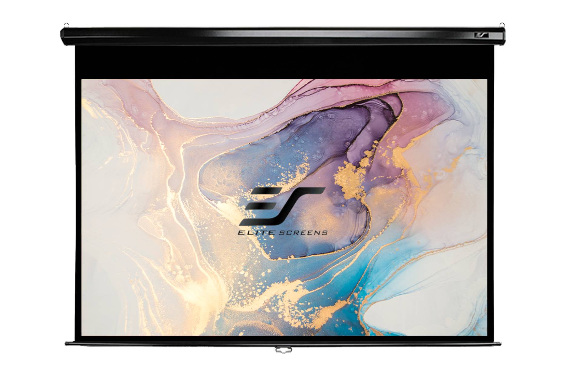 MANUELLE ROLLOLEINWAND-Schwarz / 16:9 / 203 x 115-MaxWhite- Elite Screens Leinwand-0
