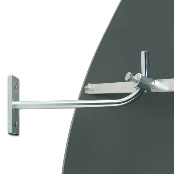 Wandarm / Halterung LANG 550 mm, für Spiegel DETEKTIV-A und SPION, komplett, 300