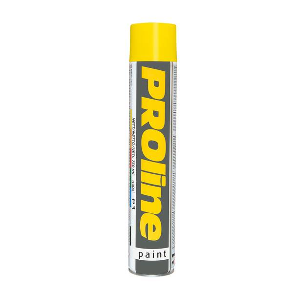 PROline-paint Linienmarkierfarbe, 750 ml-Jumbo-Dose, gelb (RAL 1023).