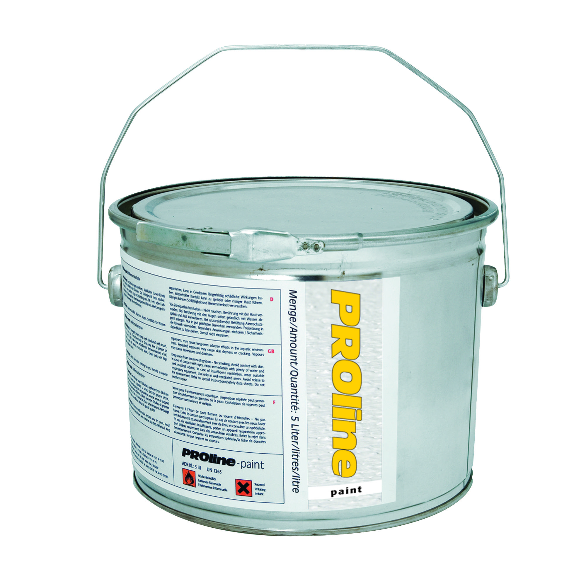 PROline-paint-Antirutsch Hallenmarkierfarbe 5 l-Gebinde, blau, RAL 5017-1