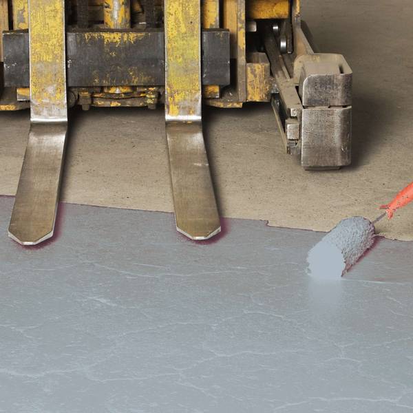 PROline-paint-Antirutsch Hallenmarkierfarbe 5 l-Gebinde, silbergrau,RAL 7001, se