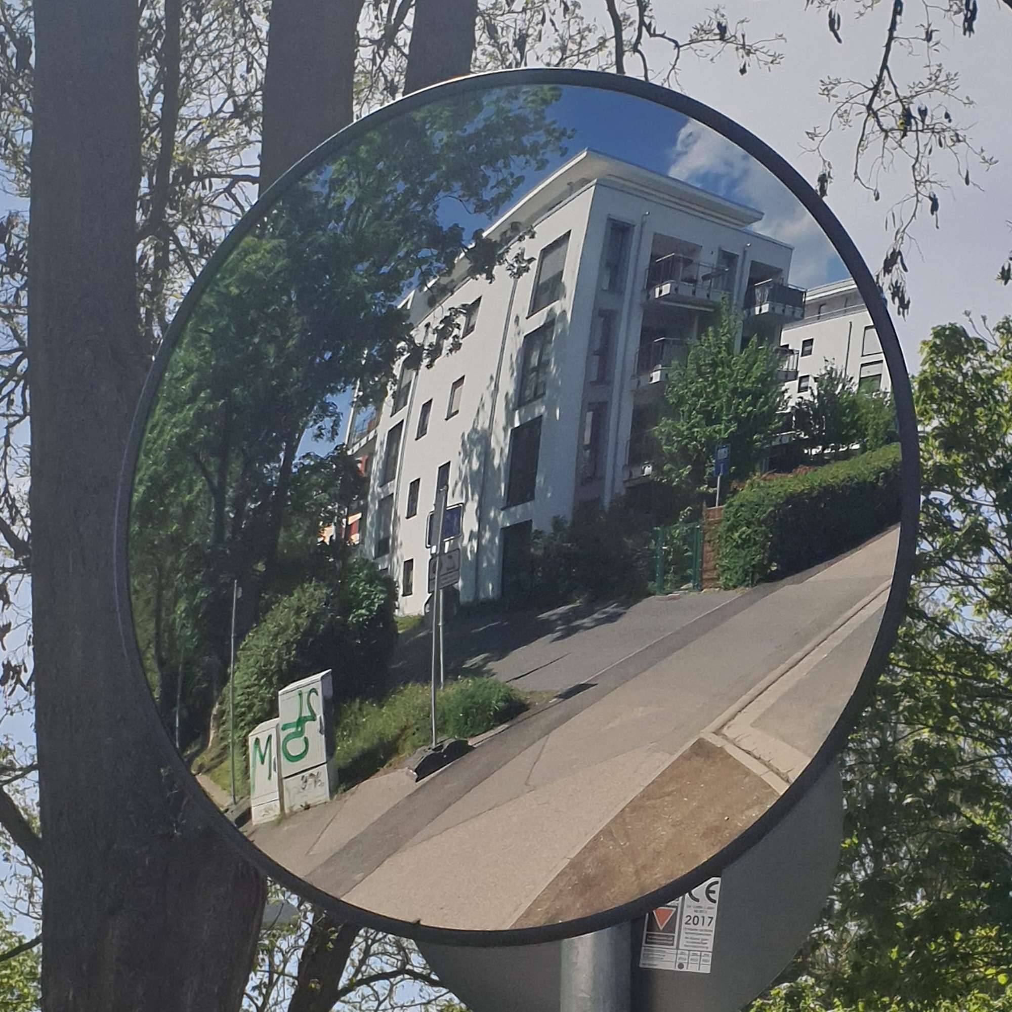 Spion-Spiegel, 500 mm Beobachtungsspiegel aus Acryl für Innen- und geschützte Au-3
