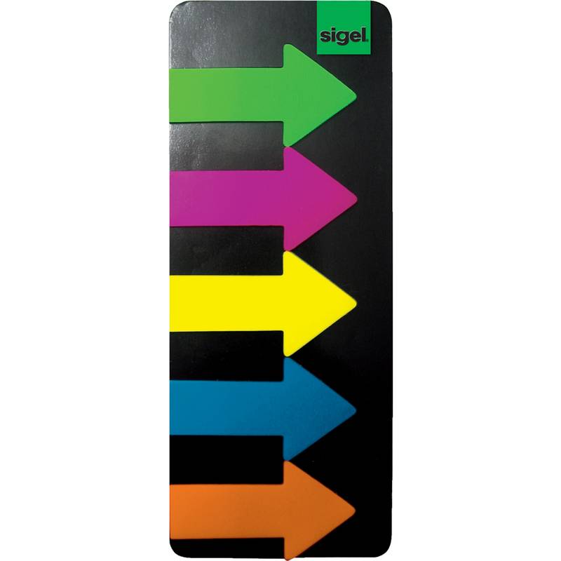 Haftmarker Big Arrow 55x137mm sort 125Bl - Artikel: 164213099-0