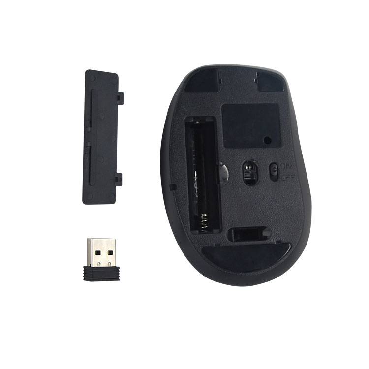 ERGOLEBEN Kabellose Vertikale Maus Ergonomische Maus 2.4Ghz | 5 Tasten |1000/1600/2000 DPI Funk Maus | Vorbeugung gegen -3