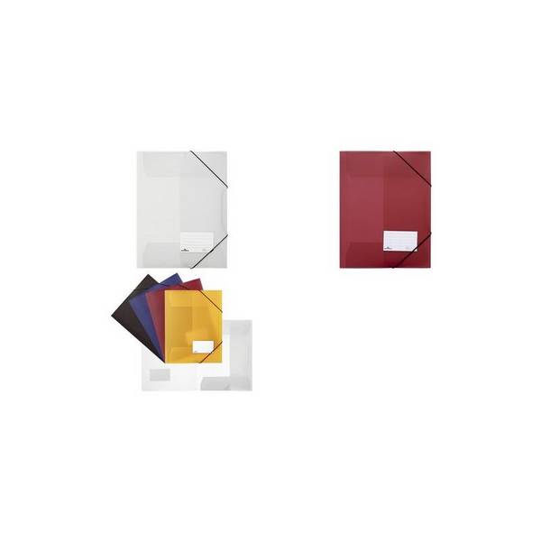 DURABLE Eckspannermappe, DIN A4, PP, rot