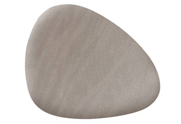 Zeller 27051 Platzset, Kunstleder, metallic taupe, ca. 42 x 34