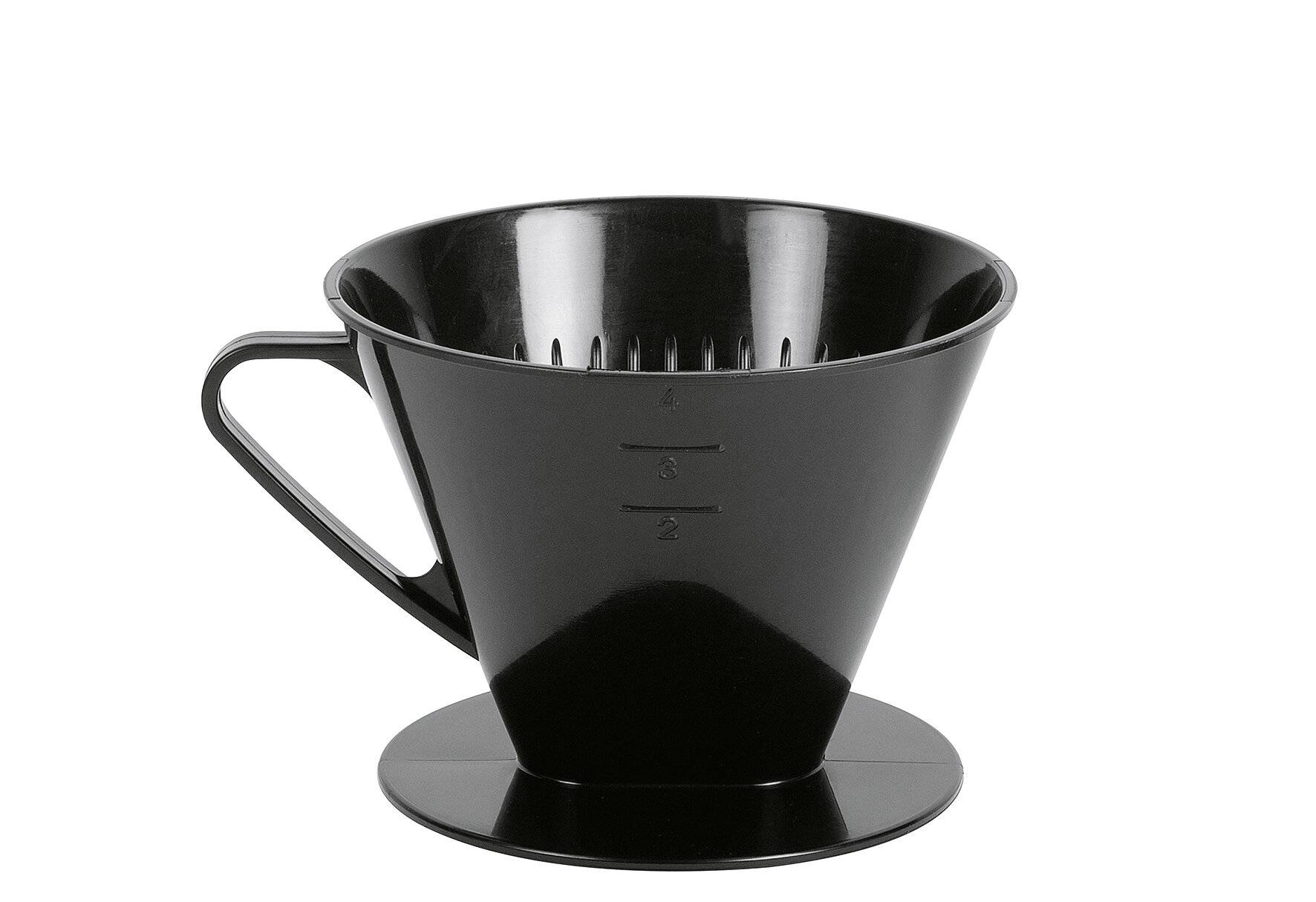 Wüllner Kaiser Kaffeefilter, Kaffeefilterhalter, geeignet für Papierfilter Größe 4, Kaffee-0