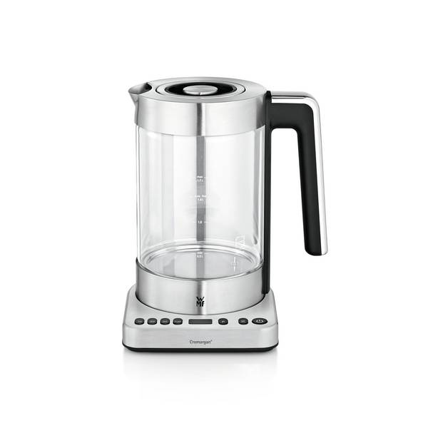 WMF LONO Tee 1.7l 3000W Schwarz - Edelstahl - Transparent Wasserkocher
