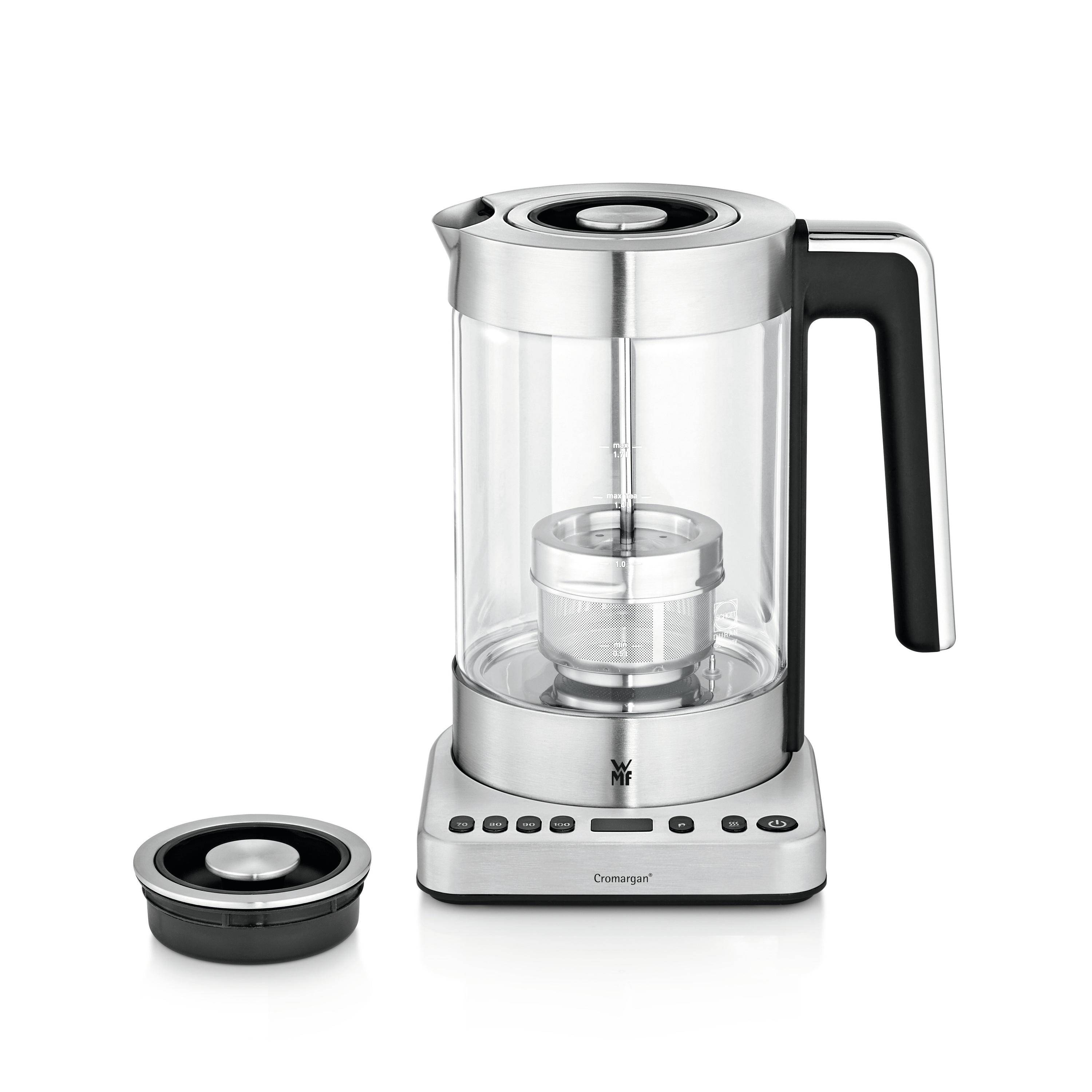 WMF LONO Tee 1.7l 3000W Schwarz - Edelstahl - Transparent Wasserkocher-3