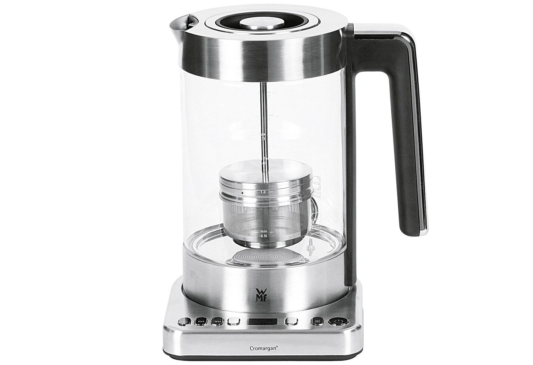 WMF LONO Tee 1.7l 3000W Schwarz - Edelstahl - Transparent Wasserkocher-4