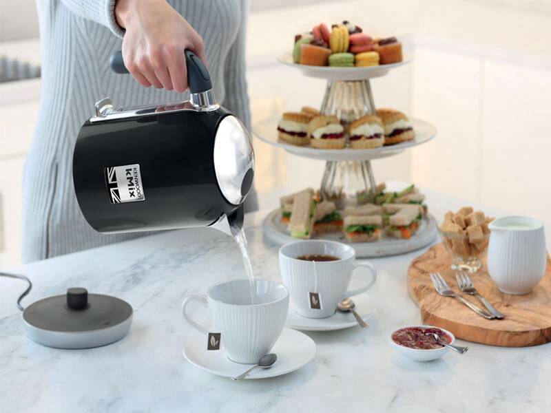 Kenwood ZJX650BK, 1 l, 2200 W, Schwarz, Metall, Wasserstandsanzeige, Drahtlos-2
