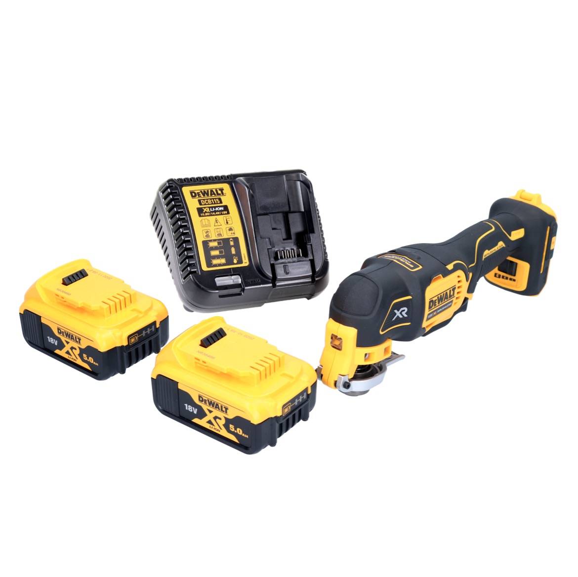 DeWalt DCS 356 P2 XJ Akku Multitool Oszillierer 18 V Brushless