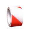 PROline-tape, rot-weiss, Bodenmarkierungsband, selbstklebend, 75 mm / 33 m