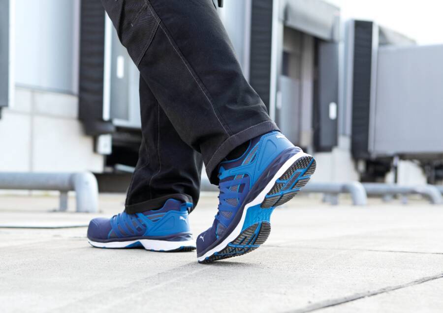 Puma VELOCITY 2.0 BLUE LOW sportlicher Sicherheitsschuh S1P blau Gr. 46-6