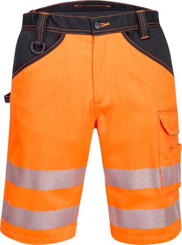 Warnschutz-Shorts PW348 Klasse 1 PW348OBR30 Größe 46 Farbe warnorange / schwarz