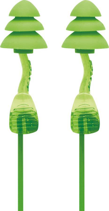Gehörschutzstöpsel Twisters® Trio Cord 645101 Größe uni Inhalt 1 Paar Stöpsel mit Kordel, verpackt in PocketPak® Aufbewa-1