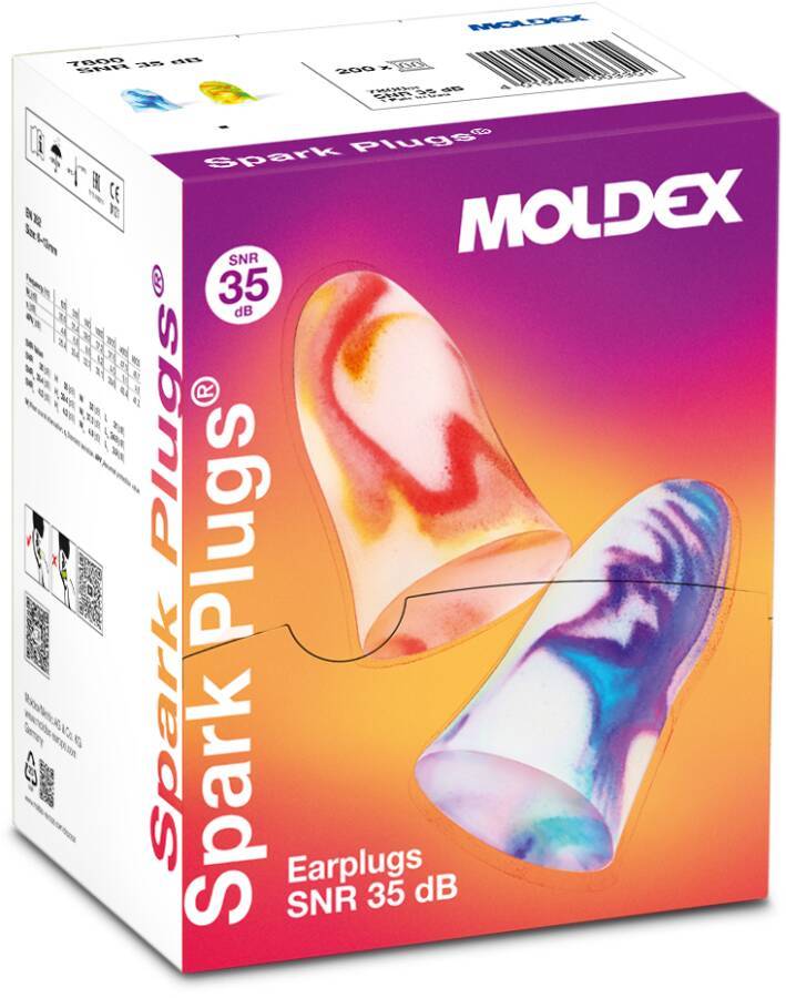 Gehörschutzstöpsel Spark Plugs® 786001 Größe uni Inhalt Nachfüllpack für PlugStation (500 Paar)-3