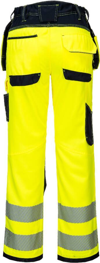 Warnschutz-Funktionshose T501 Klasse 2 T501YBS40 Größe 28 Farbe warngelb / schwarz-1