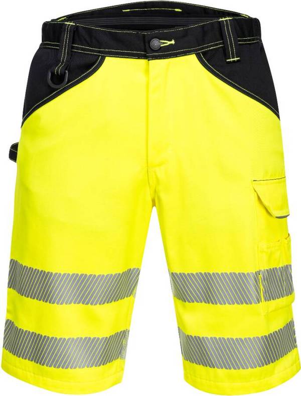Warnschutz-Shorts PW348 Klasse 1 PW348YBR36 Größe 52 Farbe warngelb / schwarz